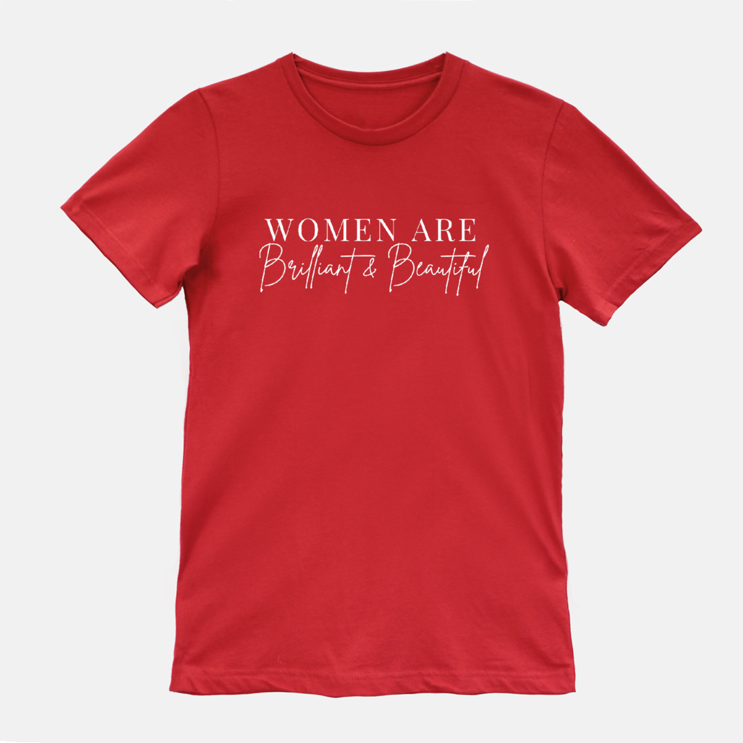 Brilliant & Beautiful |Tee | Red