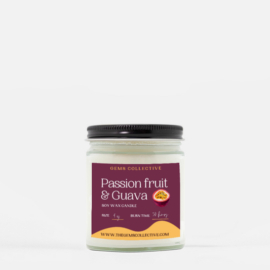 Soy Wax Blend Candle | Passion Fruit & Guava