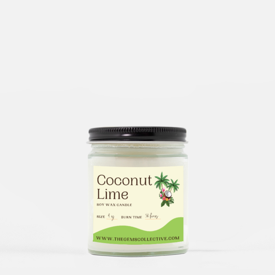 Soy Wax Blend Candle | Coconut Lime