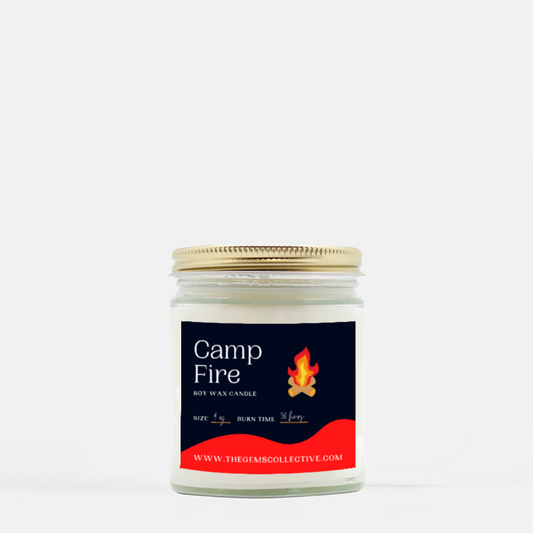Soy Wax Blend Candle | Camp Fire