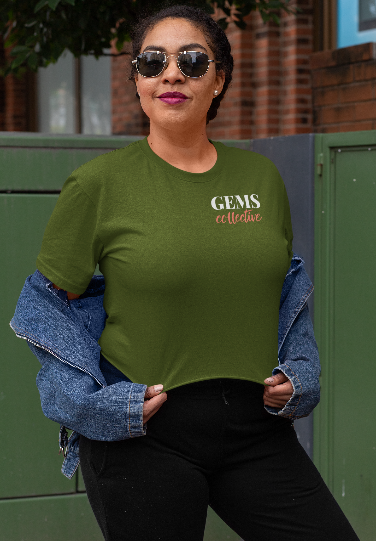 GEMS COLLECTIVE | Tee | Olive